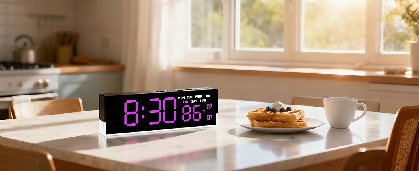 KITCHEN LED CLOCK
