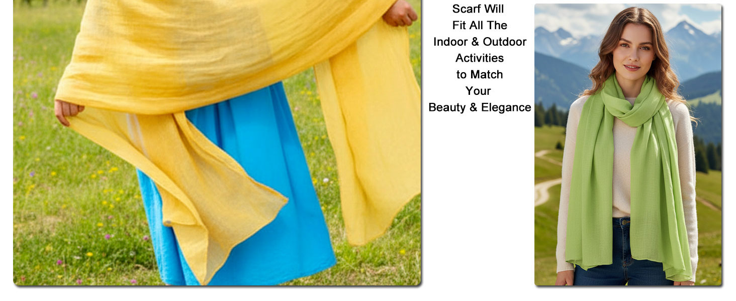 Many Ways to Wear Women Scarf