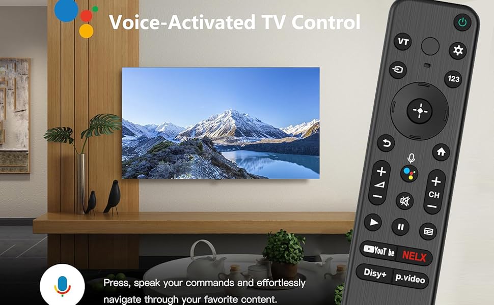 Replacement Voice Remote Control for All Sony TV