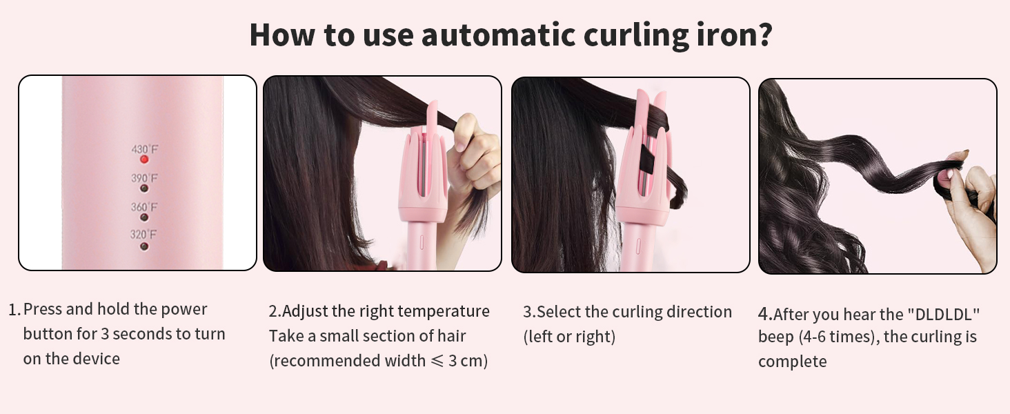 How to Curl Hair with the Automatic Curler