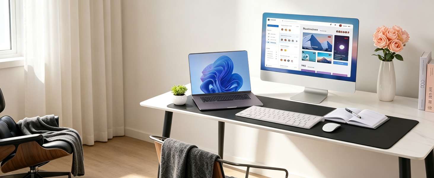 leather desk mat