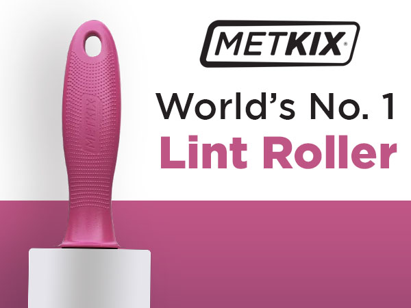 Metkix Lint Roller Pet Hair Remover Extra Sticky Perfect Solution