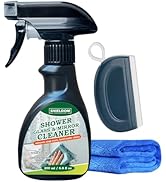 SHIELDOM Shower Glass Cleaner, Bathroom Glass Window & Mirror Streak-Free Shine Cleaning Hard Wat...