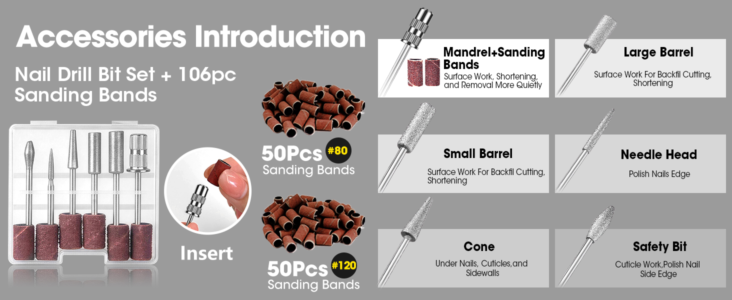 Acrylic Nail Drill Kit