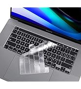 Ultra Thin Clear Keyboard Cover for 2020-2023 New MacBook Pro 13 Inch Model A2338 M2 M1 A2289 A22...