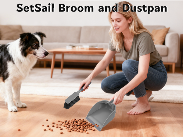 Small Dustpan and Brush Set