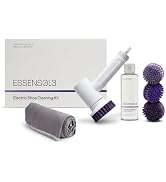 ESSENSOL3 Electric Shoe Cleaning Kit, Rechargeable Shoe Cleaner Brush with 3 Heads & Solution for...