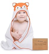 Dolwis Baby Bath Hooded Towel - Organic Hooded Towel Toddler Bath Towel Neutral Infant Ultra Soft...