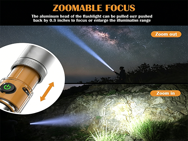 Small Flashlights Powerful
