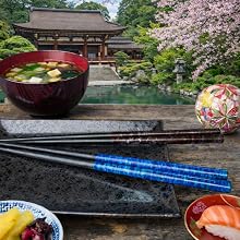 chopsticks reusable chop sticks wooden bamboo japanese chopsticks
