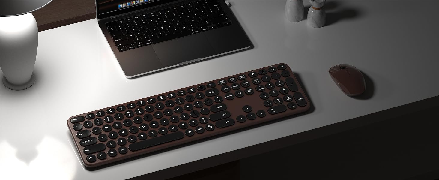 Wireless Keyboard and Mouse Combo