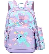 Cusangel Cat Backpack For Toddler Girls,in 5-10 Ages Elementary and Toddler,Cute Daycare Backpack...