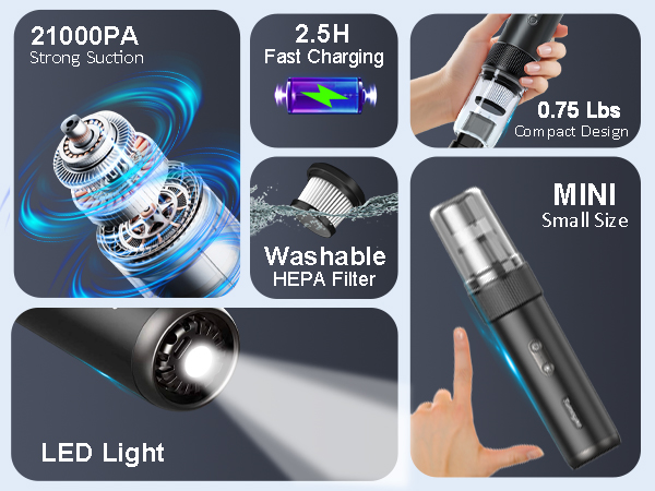 small vacuum