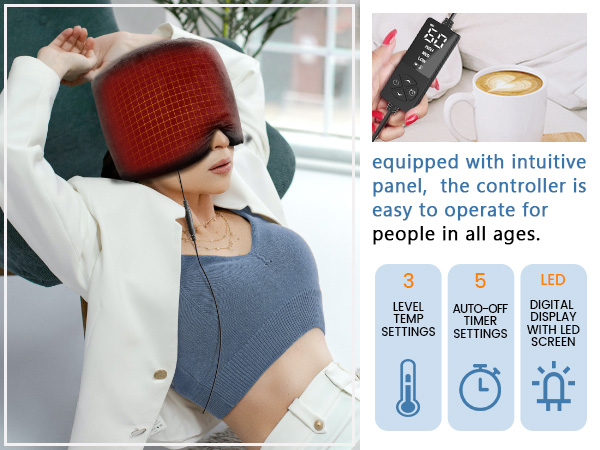 heated eye mask