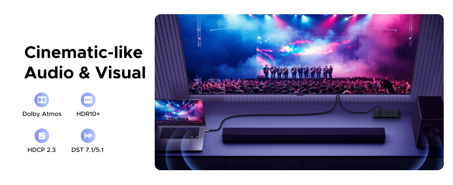 fantastic audio and visual