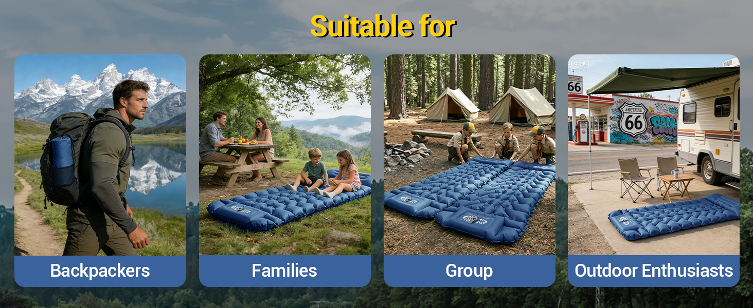 Versatile Camping Sleeping Pad