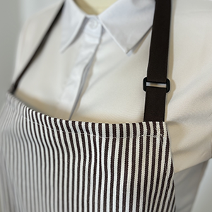 Adjustable apron