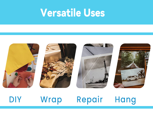 for DIY, wrap, repair and hang