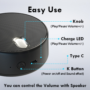 USB Computer Speakers with Microphone, PC Laptop Speaker with Mic