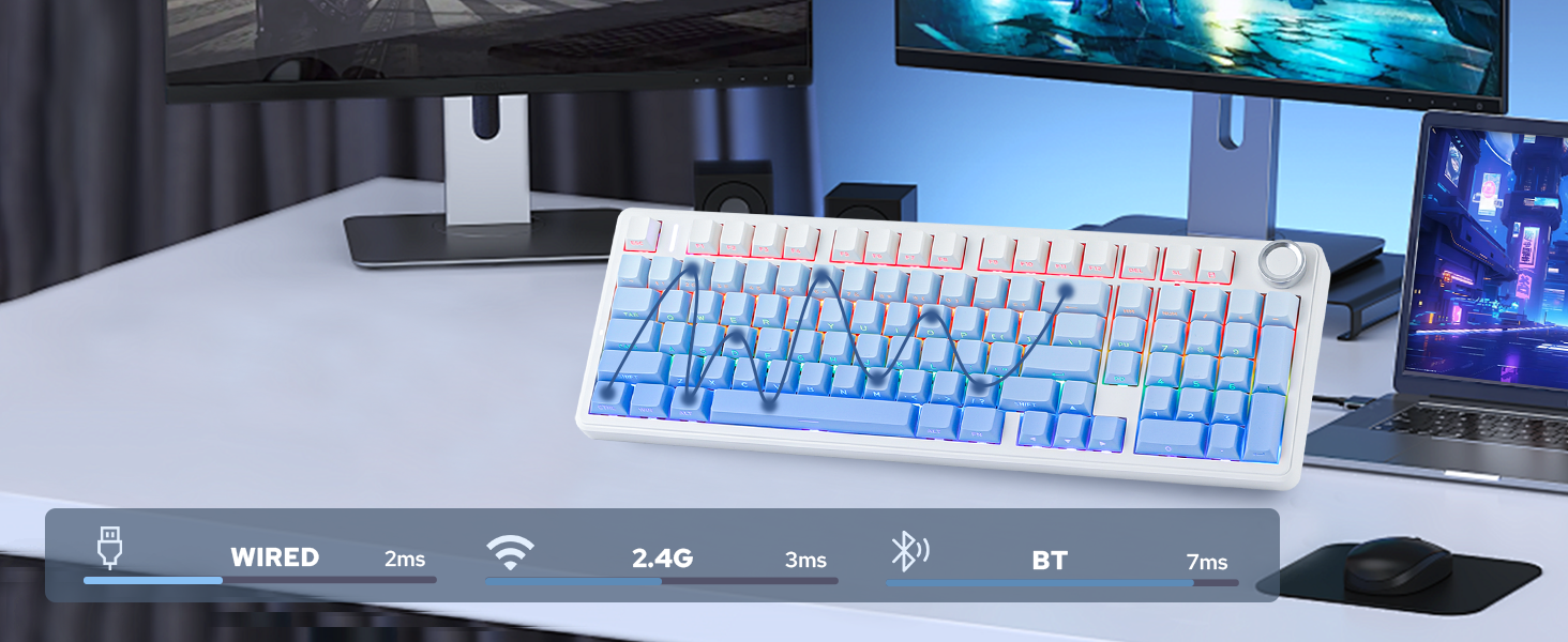 F99 PRO wireless gaming keyboard