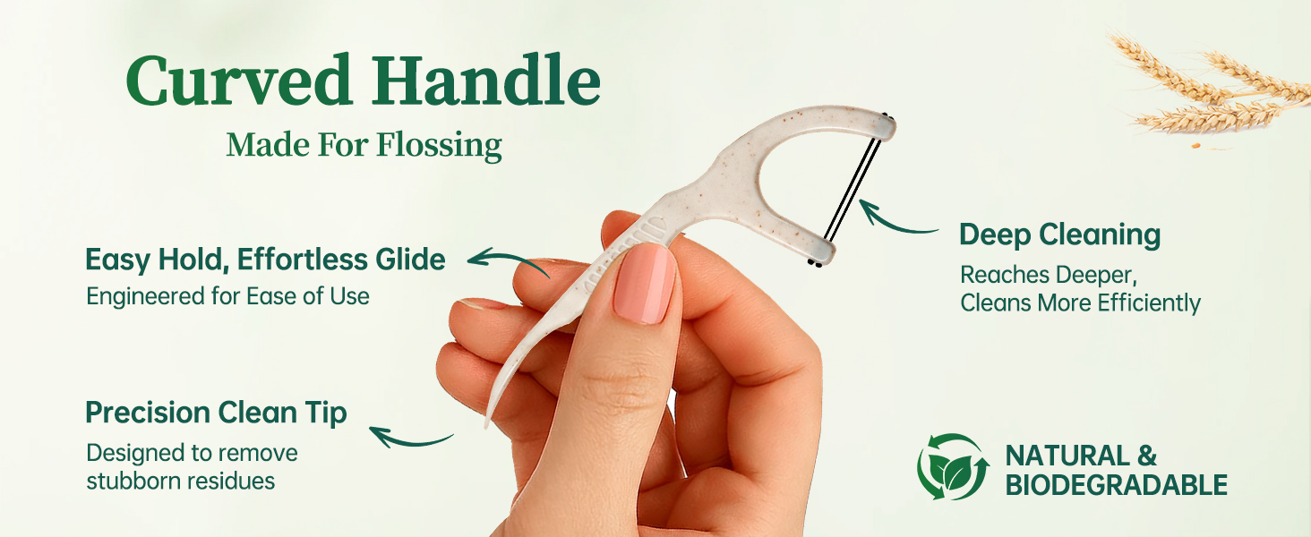 Quality ease of use floss picks for adults and kids