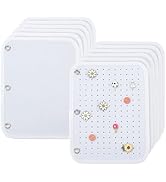 PH PandaHall 12pcs 2 Styles Enamel Pin Display Pages, 8.5"x11" Pin Trading Board Pages Felt Pins ...