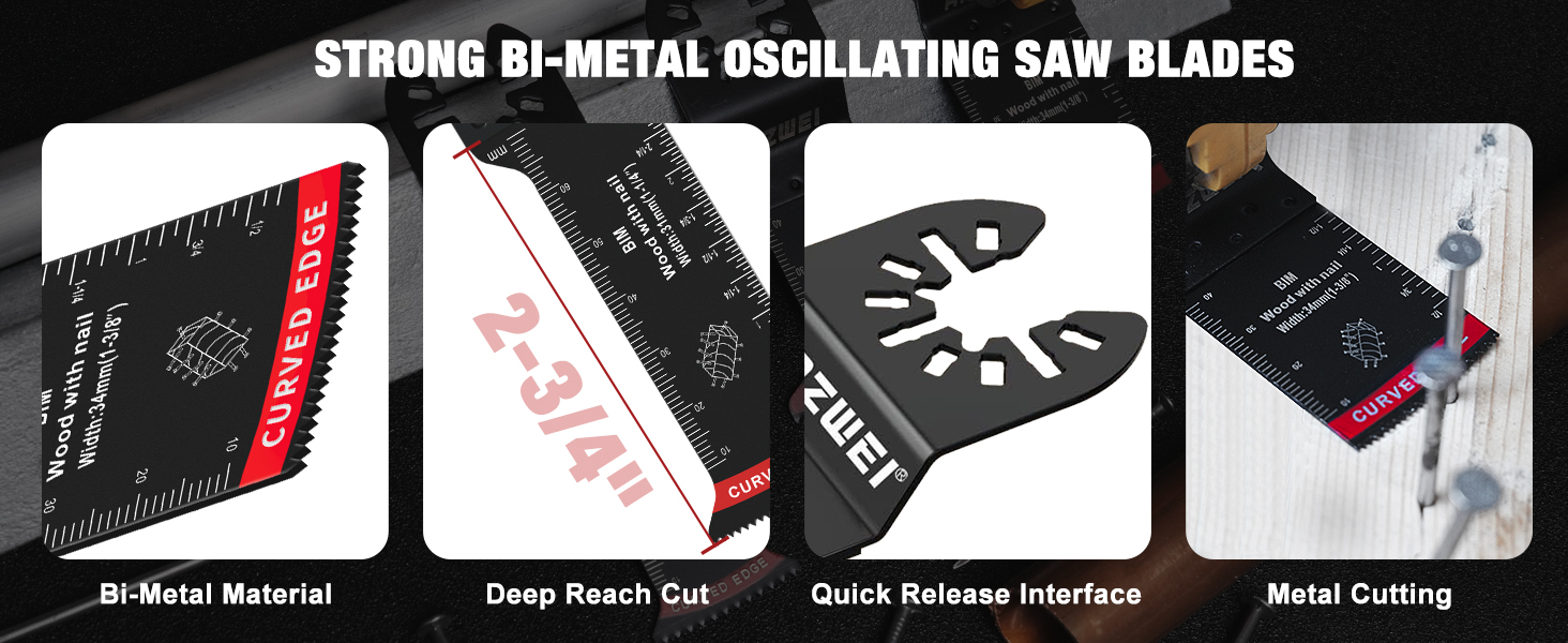 bi metal multi tool blade