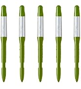 Sustee Aquameter, Set of 5, Plant Soil Moisture Sensor (Green, Small)