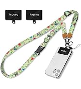 Icycay Phone Lanyard Crossbody, Cell Phone Lanyard for Around The Neck Adjustable Phone Strap, Cu...