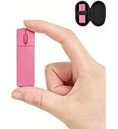 Wireless Mouse Mini Bluetooth 5.1/5.0 & 2.4Ghz Tri Mode Mice,Small Silent Portable Compact Finger...