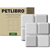 PETLIBRO Pet Food Desiccant Bag,12 Packs Keep Cat Food & Dog Food Dry and Fresh,Suitable Automati...