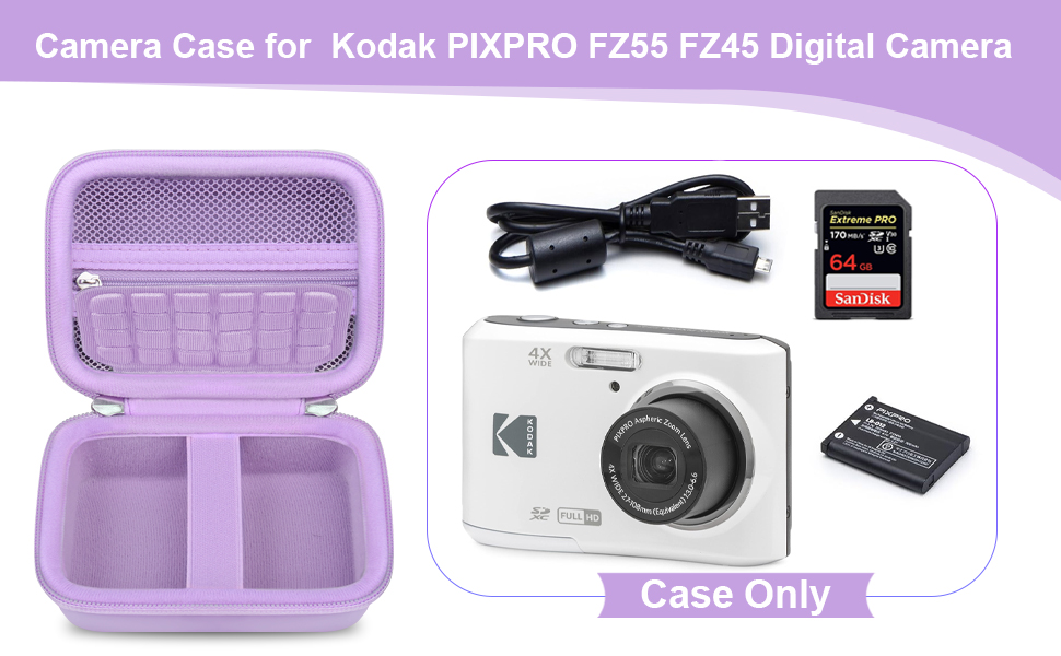 KODAK PIXPRO Friendly Zoom FZ45 FZ55 16MP Digital Camera