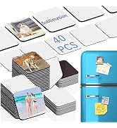 80PCS Sublimation Magnet Blanks 3x3 Bulk Square Produnts 40 Pcs MDF Sublimation Blanks and 40Pcs ...