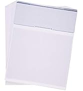 CheckOMatic Computer Check Paper - 100 Pack - Top Blank Stock Checks - Security Features & Laser ...