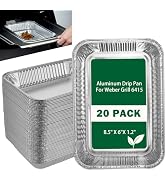 Whaleme Grill Drip Pans Pack Grill Accessories Spirit, Genesis...
