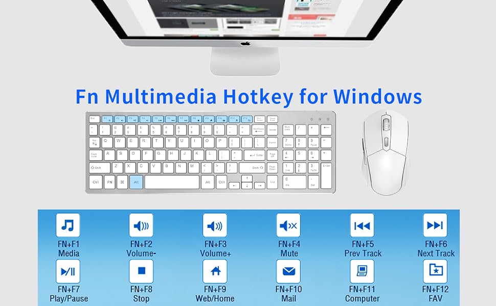 Wireless Keyboard and Mouse