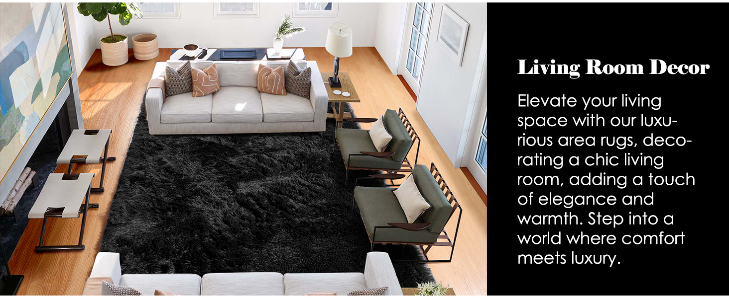 black rug