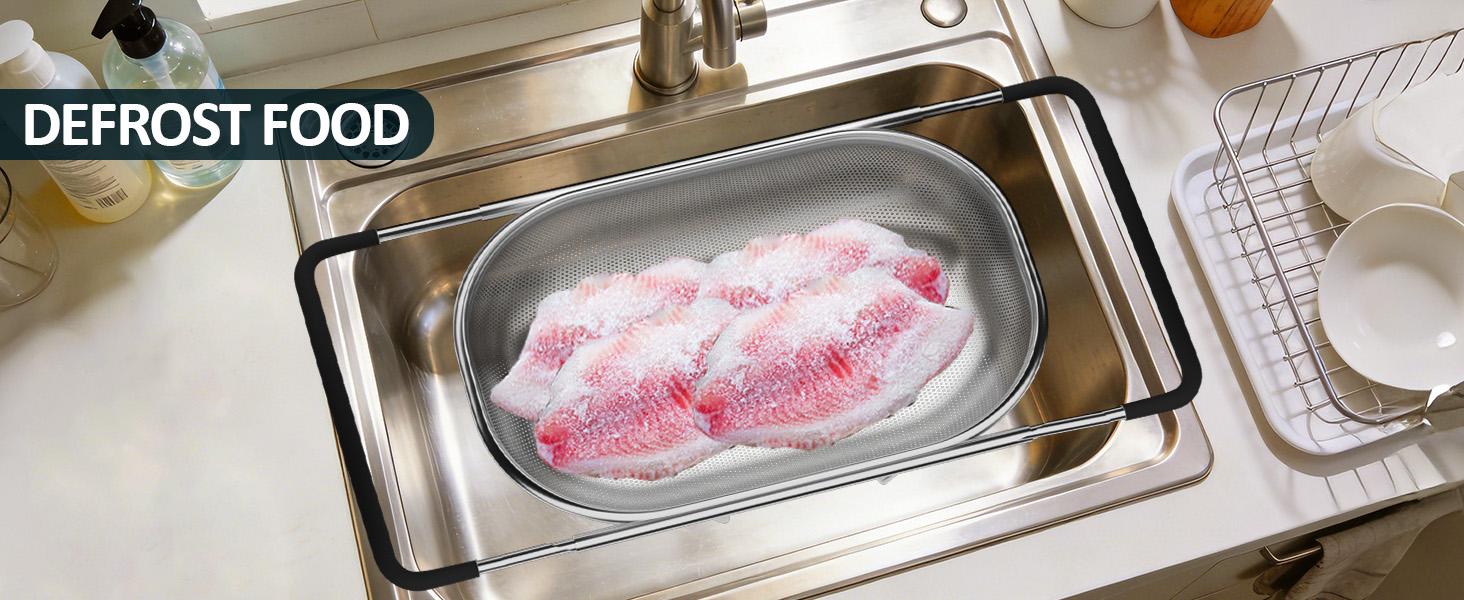 large mesh strainer