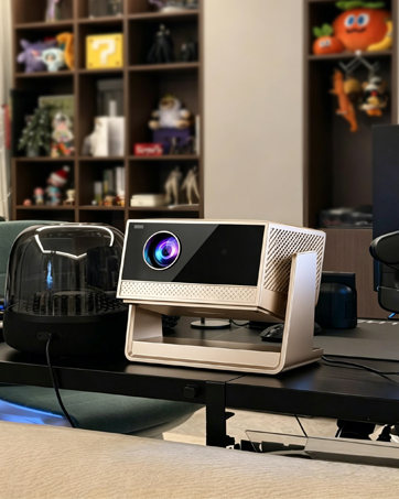 RRopen Smart 4K Projector with WiFi and Bluetooth