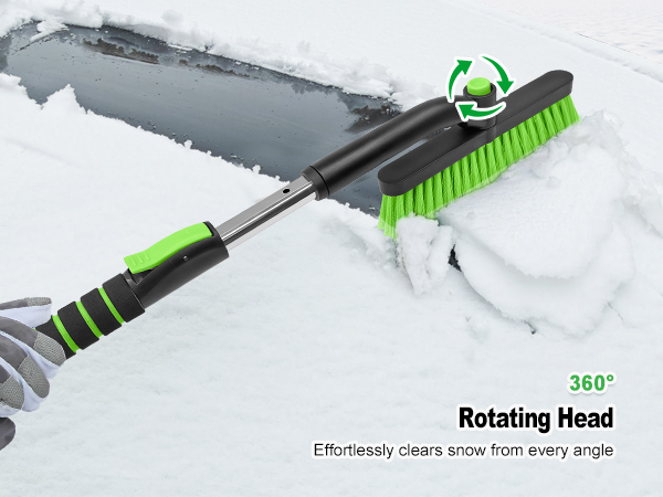 snow brush ice scraper