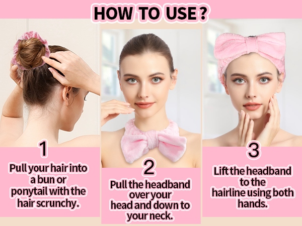 How to use the headbands?