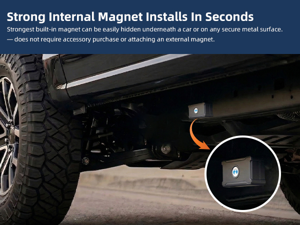 Strong Internal Magnet Installs In Seconds
