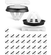NuIth 35 PCS Replace OEM 11547581 Fender Flare Rocker Panel Moulding Clip for 2018-2024 GM Chevro...