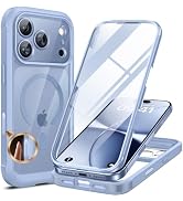 Miracase Magnetic for 18 Pro Case, Haze Blue