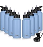 HASLE OUTFITTERS 32 oz Insulated Water Bottle Stainless Steel Double Walled Vacuum Sports Water B...