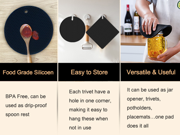 trivets for hot pots and pans