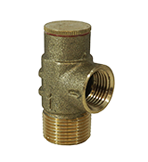 Merrill MFG PRVNL75 No Lead Brass Pressure Relief Valve 75 PSI, 3/4"