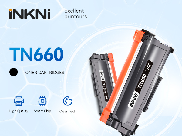 Compatible TN660 Toner Cartridge Replacement for Brother TN660 TN630