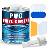 kuailaya PVC Cement, Vinyl Patch Kit Include Vinyl Glue Vinyl Repair Patch and Scraper High Bondi...