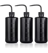 Melphoe Tattoo Wash Bottle Squeeze 3Pcs 500ml Squirt Bottle Succulent Watering Can, Safety Rinse ...